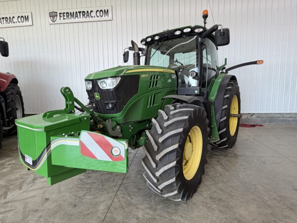 2015  John Deere 6150R front pto